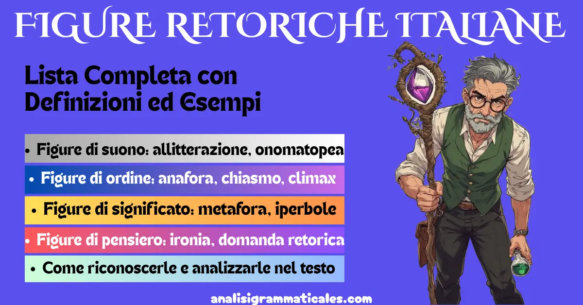 FIGURE RETORICHE ITALIANE