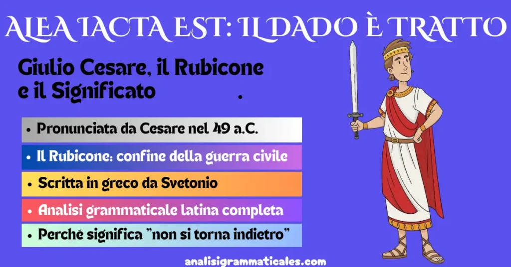 ALEA IACTA EST_ IL DADO È TRATTO